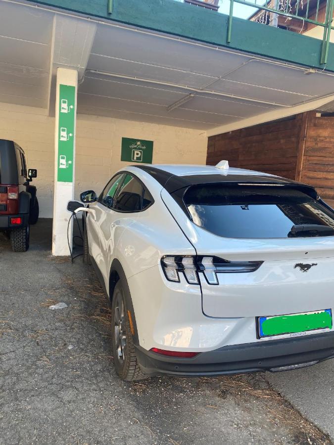 Hotel Panda Cortina- Ricarica Auto Elettriche Кортина д'Ампецо Екстериор снимка